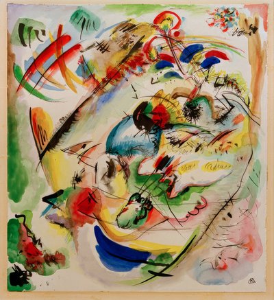Bozzetto per Improvvisazione sognante da Wassily Kandinsky